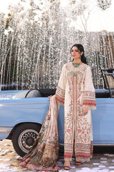 Musferah Saad - PEARL - Ivory - Lawn - 3 Piece